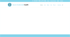 Desktop Screenshot of lauramcdonaldhealth.com